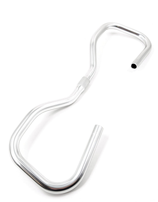 Nitto B825AA Butterfly Alloy Touring Handlebars 25.4mm Clamp 540mm Wide In Silver