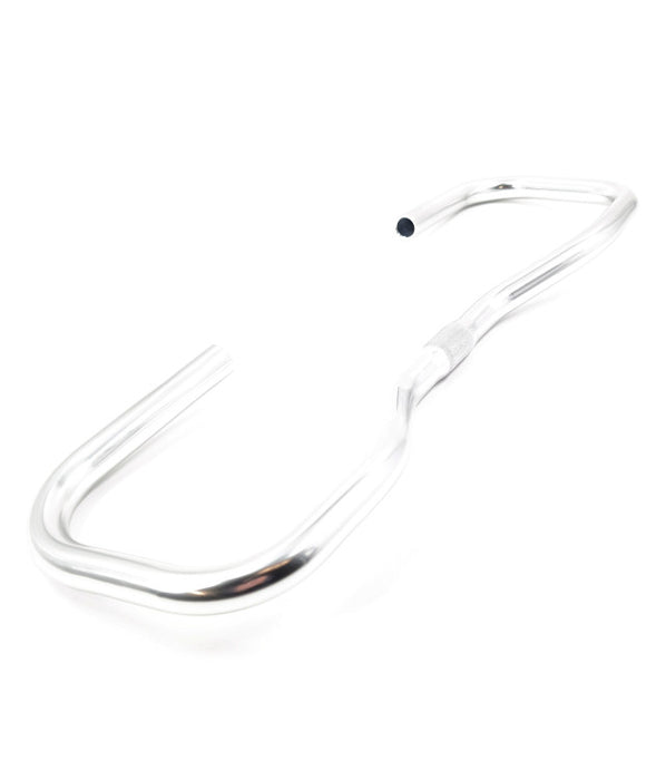 Nitto B825AA Butterfly Alloy Touring Handlebars 25.4mm Clamp 540mm Wide In Silver