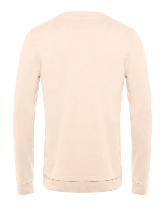B&C Men's #Set In Sweatshirt - Pale Pink