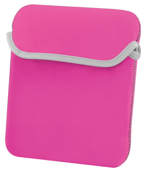 Reversible Tablet Protective Sleeve - Black / Pink