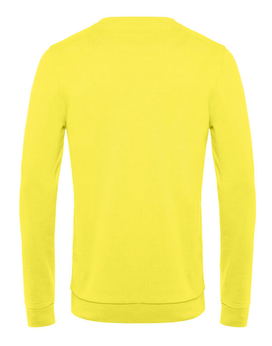B&C Men's #Set In Sweatshirt - Solar Yellow