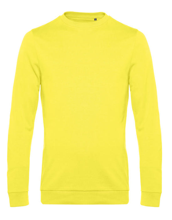B&C Men's #Set In Sweatshirt - Solar Yellow