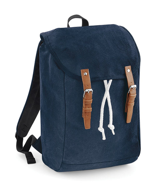 Quadra Vintage Canvas Rucksack