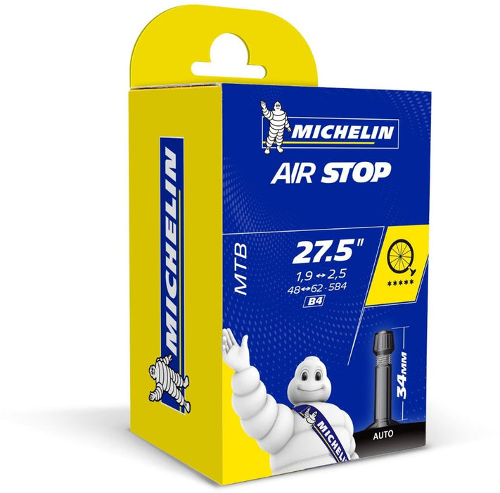 Michelin B4 Airstop 27.5" Inner Tube – 48/62-584, Presta 40mm