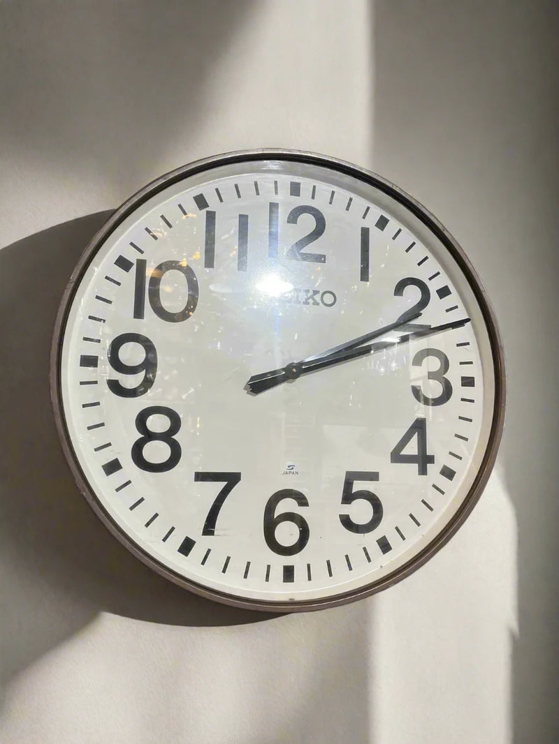 Large Seiko Japanese Train Station Clock – 70cm