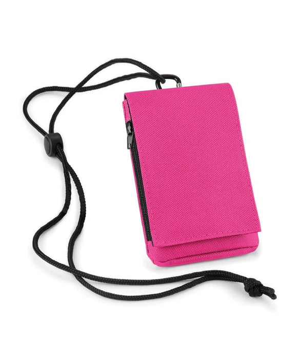 Phone Pouch Bag With Karabiner - Pink