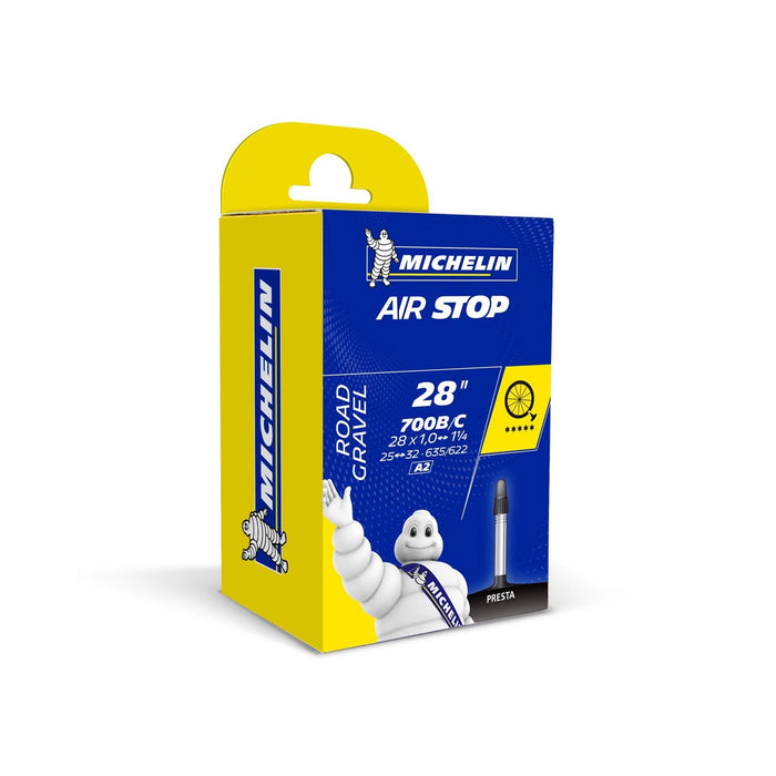 Michelin Airstop Road / Gravel Inner Tube 700x25/32mm (Presta 40mm)