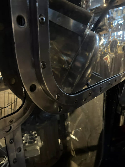 Salvaged Aluminum Mirrored Porthole various sizes available