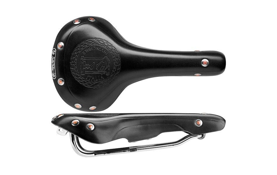 SELLE ITALIA Mitica Black Leather Saddle, Leather Cream, tools and Gift Box