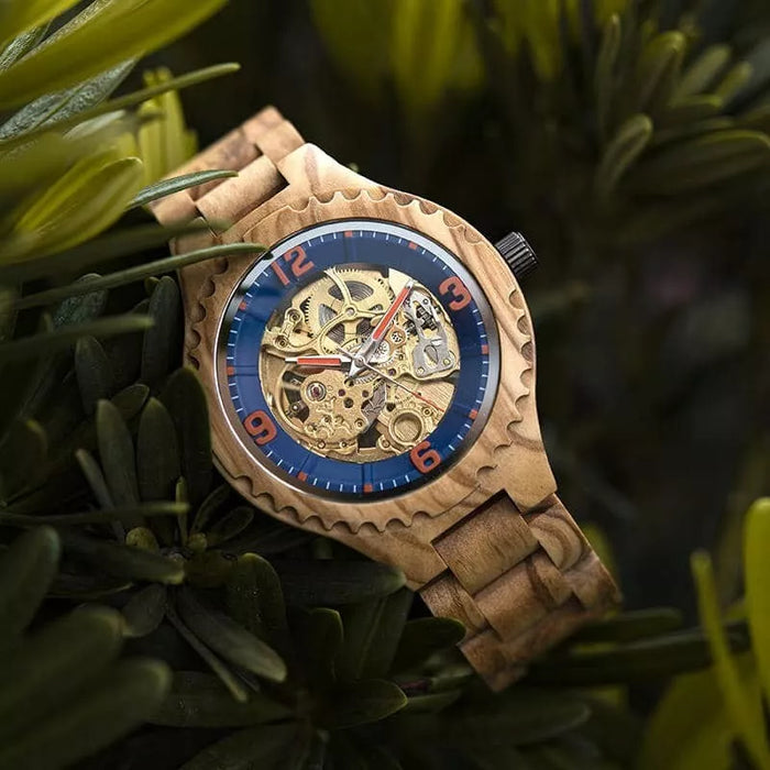 BOBO BIRD Automatic Wooden Watch Quartz movment GS029-2A