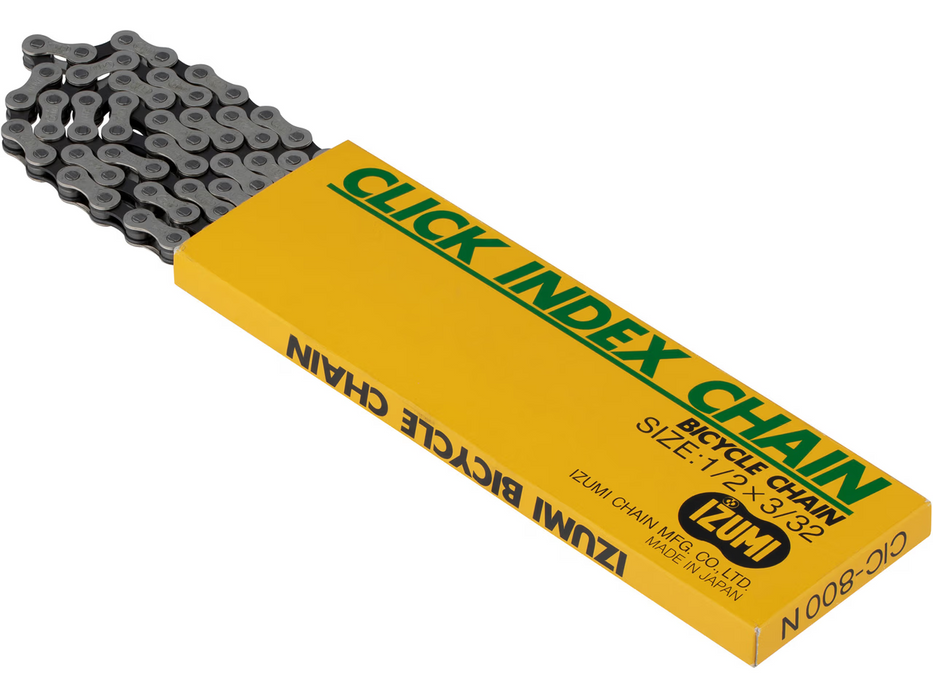 IZUMI CIC800 Click Index Chain 1/2 x 3/32 -Black