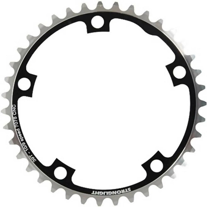 STRONGLIGHT  Chain Ring type 130mm internal black/silver 7075
