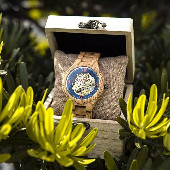 BOBO BIRD Automatic Wooden Watch Quartz movment GS029-2A