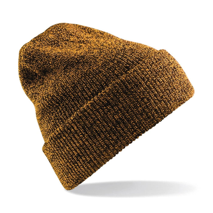 HERITAGE BEANIE - Antique Mustard / Heather Oatmeal