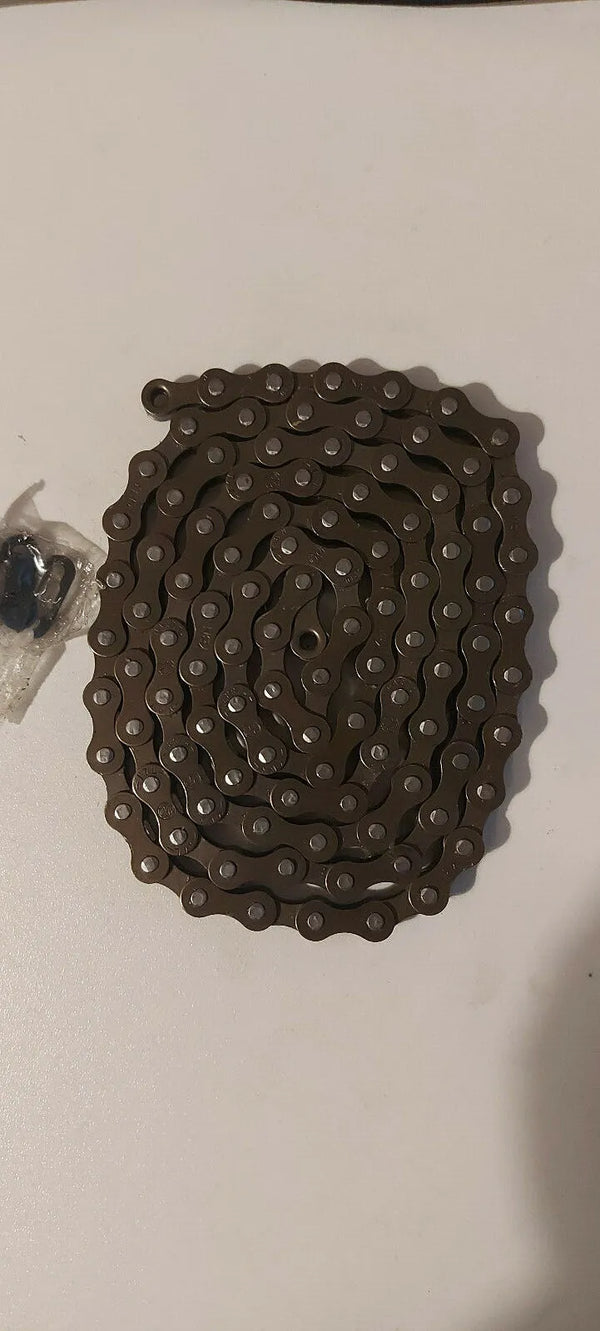 YBN CHAIN 1/2 X 1/8 X 104L Brown/Black - BMX BIKE-SINGLE SPEED