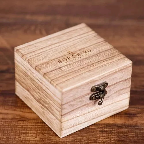 BOBO BIRD Bamboo Unique Quartz Wooden Watch GA009-AB