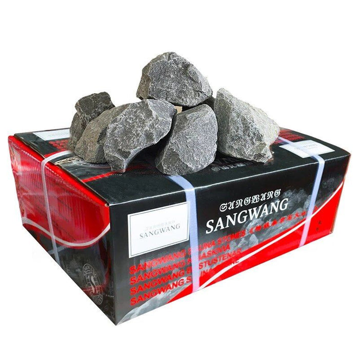 Sangwang Sauna Volcanic Stones 16kg 5cm - 20cm
