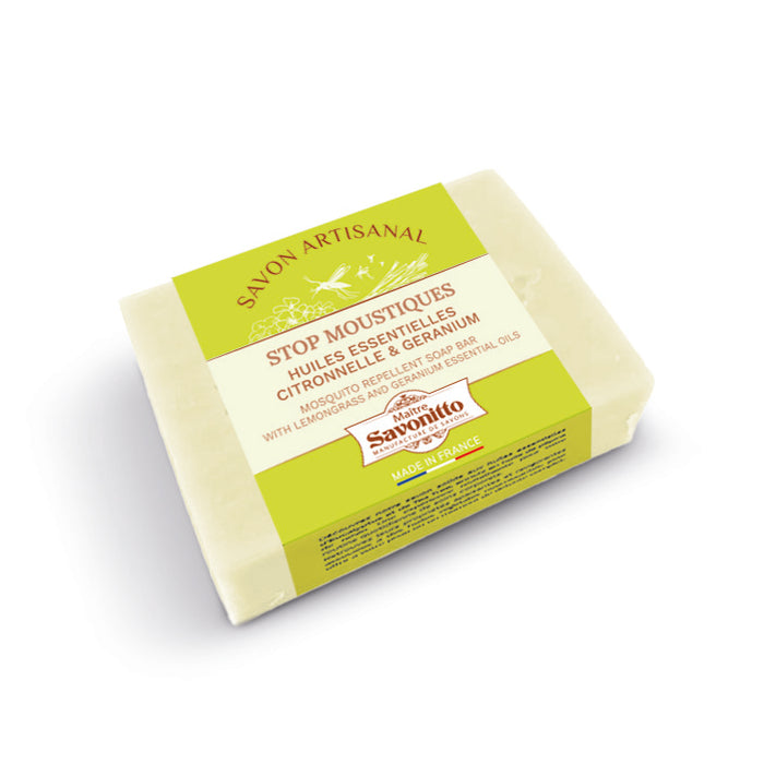 Savinitto Mozzy Soap Lemongrass & Geranium 100g made in Provence