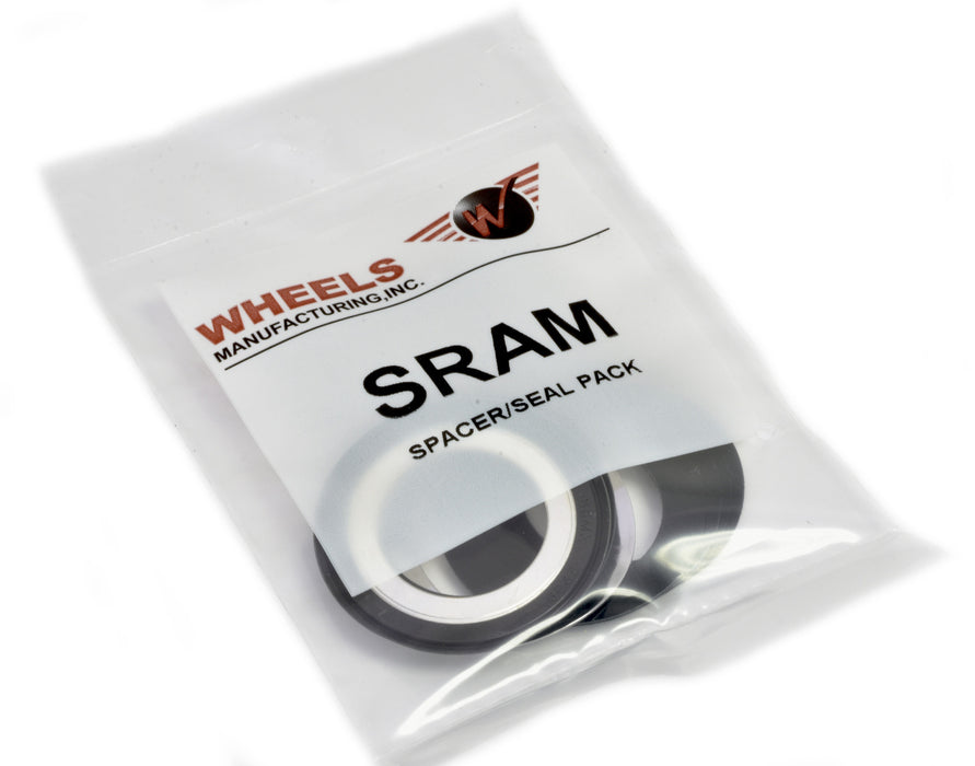 Wheels Manufacturing PF30 Outboard ABEC-3 BB for 24/22mm Cranks (SRAM) - Black