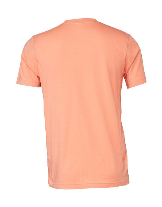 100% cotton Canvas Short Sleeve T-shirt - Sunset FINAL CLEARANCE
