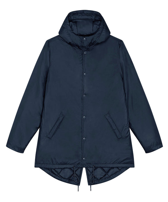 Stanley/Stella SX204 unisex padded parka jacket in French Navy