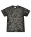 Colortone TD02M crystal wash tie-dye t-shirt in Crystal Black
