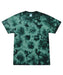 Colortone TD02M crystal wash tie-dye t-shirt in Crystal Jade