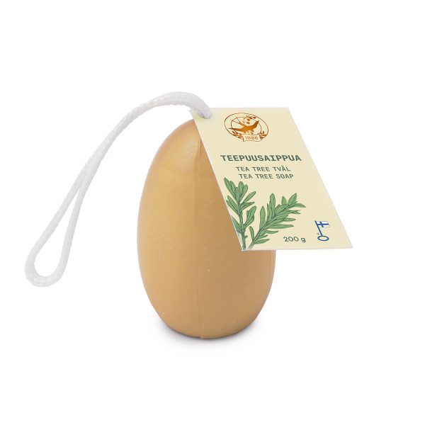 Vaasen made in Finland Tea Tree Soap on a Rope 200 grams