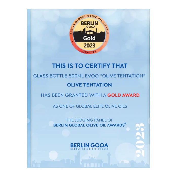Olive Tentation Phenolic EVOO - Intense Fruity 500 ml