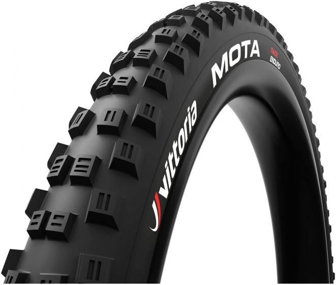 Vittoria Mota Race Enduro 27.5x2.6 Graphene Tubeless MTB Tyre | Full Black