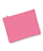 Westford Mill WM530 Canvas Accessory Pouch in True Pink - front view