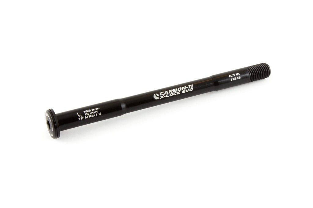 Carbon-Ti X-Lock EVO 12x1.5 E-THRU black 163mm/172mm/178mm