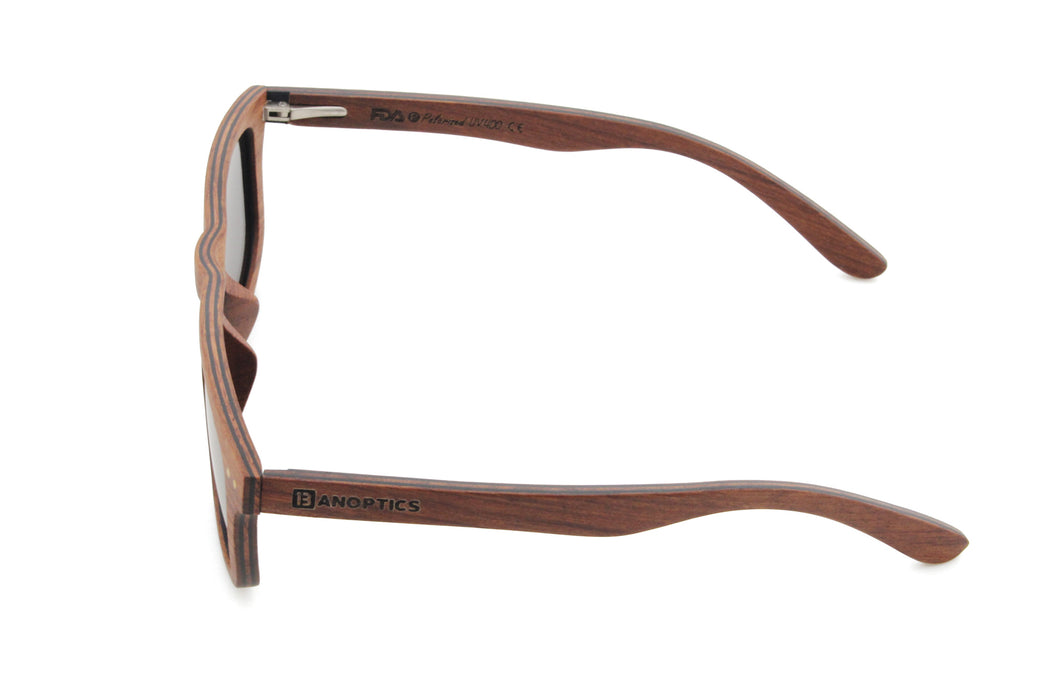 Banoptics Rigger - Bubinga - Grey Lens