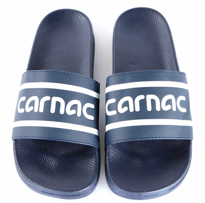Blue Carnac Comfort Slides flip-flops sandals Size 44