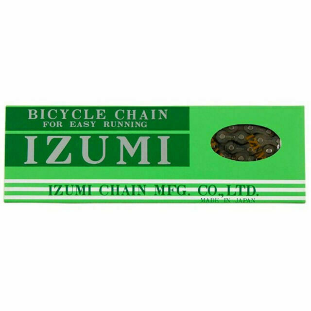 IZUMI Chain ES410 1/2×1/8 116L BLACK