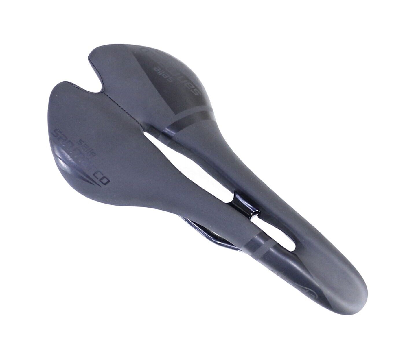 Selle Vélo De Route San Marco ASPIDE Short Dynamic - Trou Anatomique - Cadre Manganèse - 215g