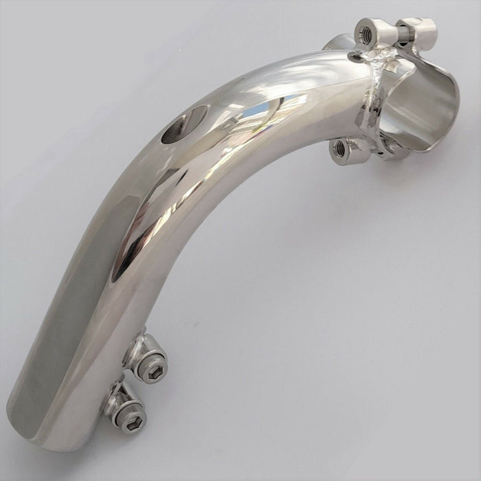 Fugazzi Silver Charlie Extension Stem  (31.8) 145mm x 70 High Polish