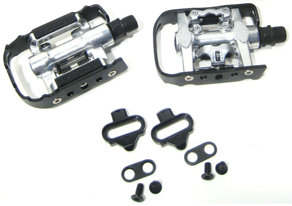 Wellgo C002 SPD Shimano Cleat Compatible Pedal MTB Road SPD