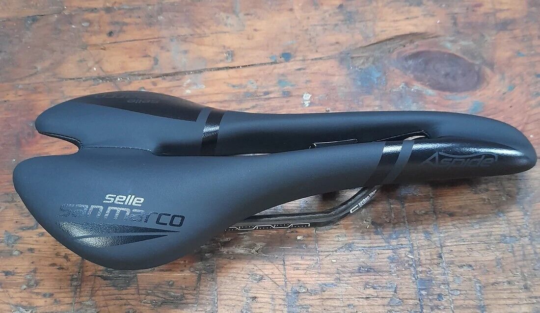 SELLE SAN MARCO ASPIDE SADDLE CFX NARROW OPEN-FIT 280 x 130 mm RRP £179.99