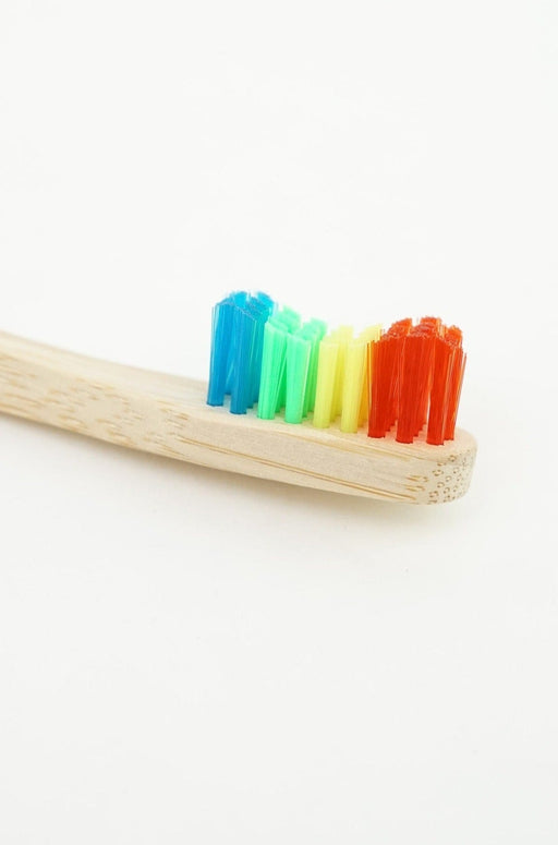 Rainbow Bamboo Toothbrush Toothbrushes Wild Roots 