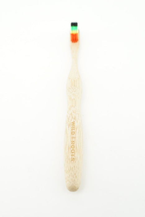 Rasta Bamboo Toothbrush Toothbrushes Wild Roots 