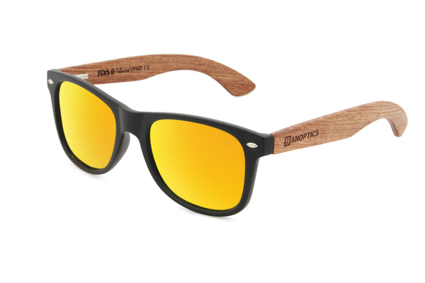Banoptics Timeless Wayfarer - Orange Mirror Lens
