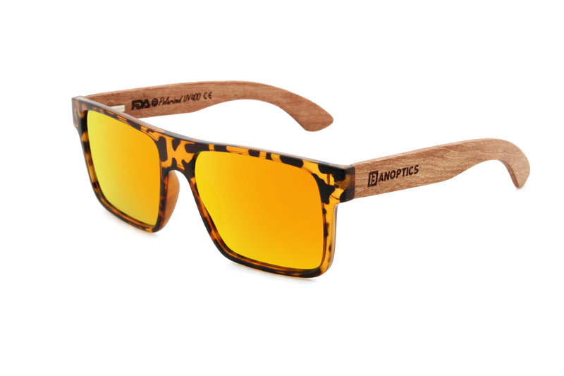 Banoptics Tortoise Big Dogs - Gold Mirror Lens