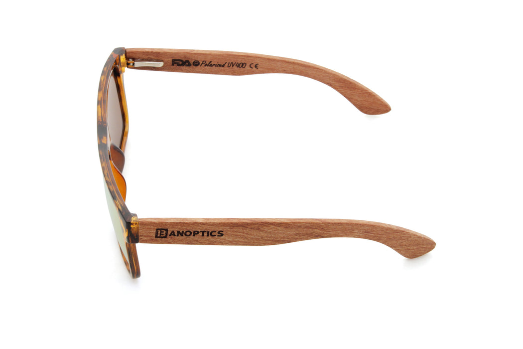 Banoptics Tortoise Big Dogs - Gold Mirror Lens